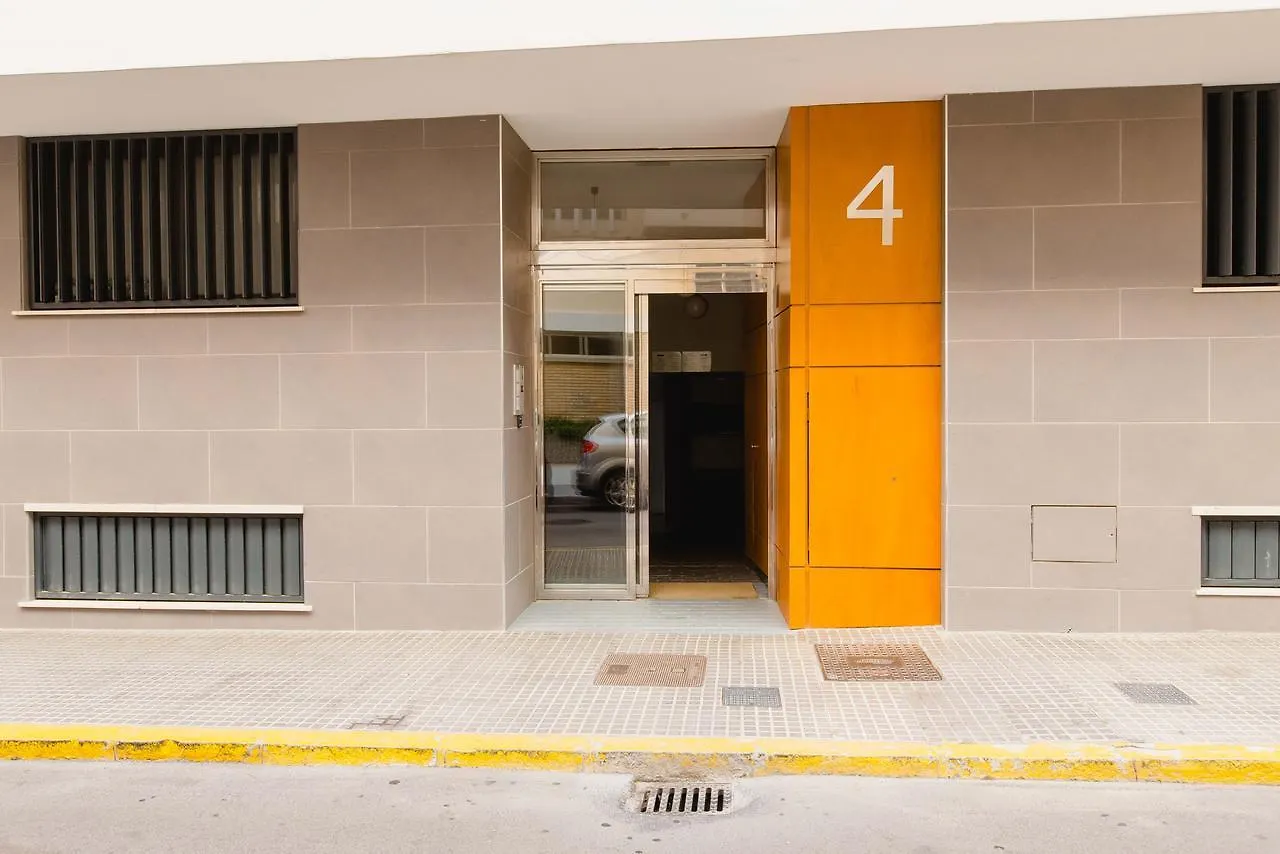 Апартаменты Apartamento Duplex La Estrella Кадис